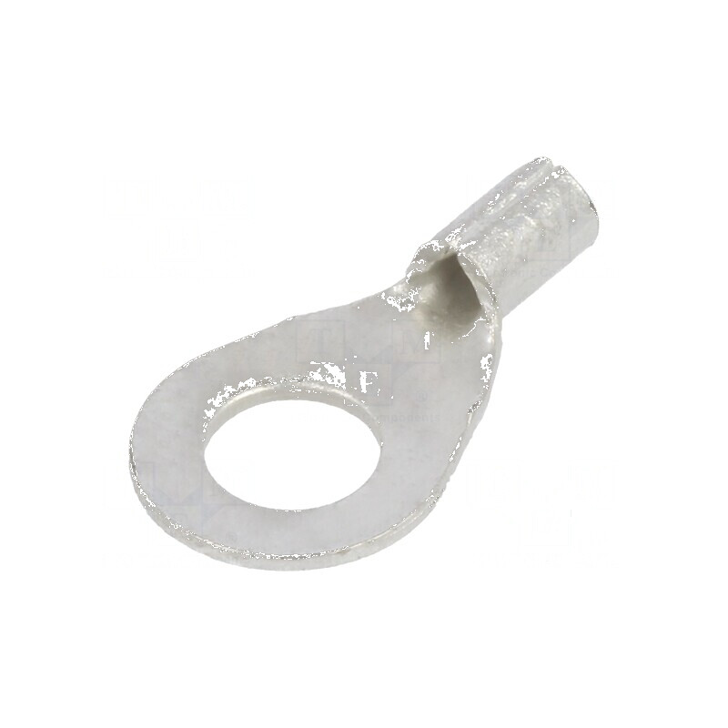 Vârf inelar M5 0,5-1mm² crimpat cu cablu cositorit din cupru | Electronic-mag.ro | Componente Electronice