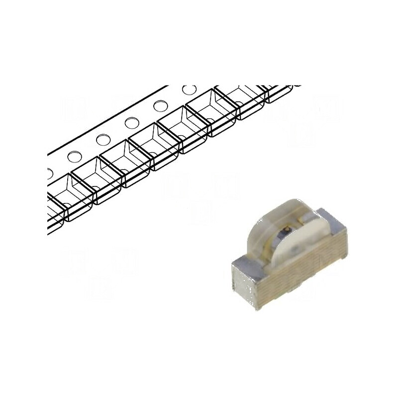 LED SMD 1104 roșie 120mcd 3x2x1mm 120° 20mA 630nm | Electronic-mag.ro | Componente Electronice