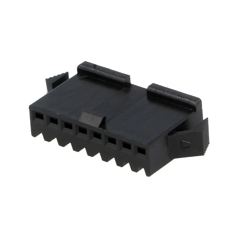 Conector cablu-cablu mufe mamă NPP 2,5mm PIN 8 fără contacte | Electronic-mag.ro | Componente Electronice