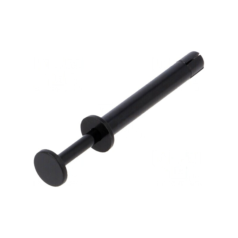 Diblu poliamidă 66 Øorif.mont 4mm negru UL94V-2 | Electronic-mag.ro | Componente Electronice