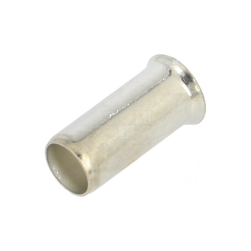 Vârf tub capăt neizolat cupru 25mm² 18mm cositorit | Electronic-mag.ro | Componente Electronice