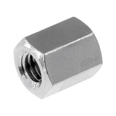 Piuliță distanțieră filetată M3 6mm hexagonală | Electronic-mag.ro | Componente Electronice