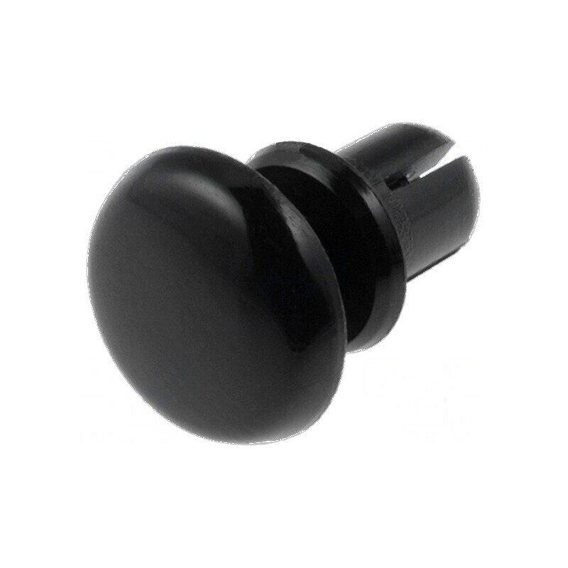 Diblu poliamidă neagră 4,5-5,5mm UL94V-2 | Electronic-mag.ro | Componente Electronice