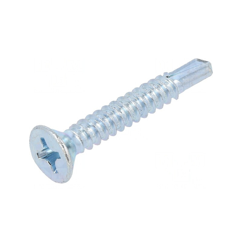Şurub metal 5,5x38 îngropat Phillips PH3 oţel călit | Electronic-mag.ro | Componente Electronice