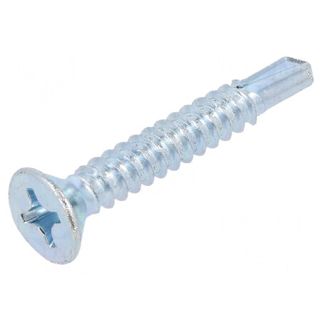 Şurub metal 5,5x38 îngropat Phillips PH3 oţel călit | Electronic-mag.ro | Componente Electronice