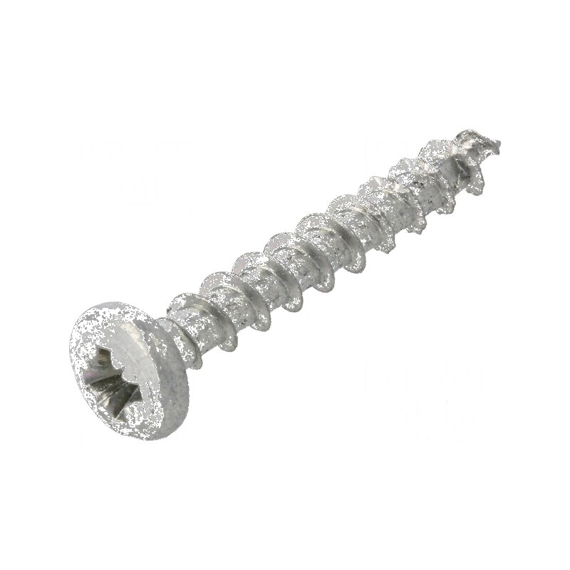 Şurub SPAX® 5x35 mm Cap Rotund Pozidriv PZ2 Oţel Zincat | Electronic-mag.ro | Componente Electronice