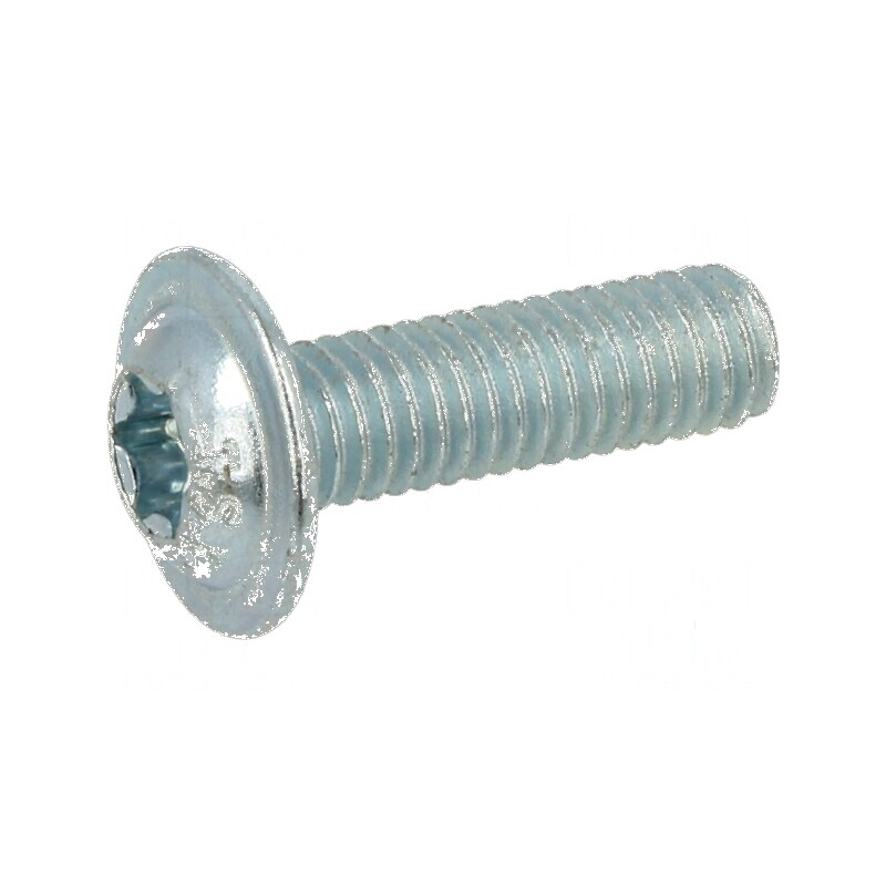 Şurub cu flanşă M6x20 Torx TX30 oţel zincat | Electronic-mag.ro | Componente Electronice