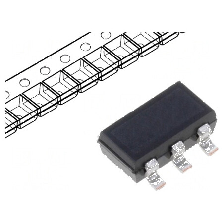 Diodă SMD 85V 0,2A SC74 250mW pentru comutaţie, rolă/bandă | Electronic-mag.ro | Componente Electronice