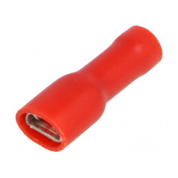 Terminal plat mamă 4,8mm 0,5mm 0,25÷1,5mm2 crimpat pe cablu | Electronic-mag.ro | Componente Electronice