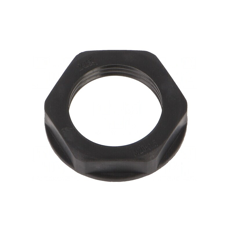 Piuliță M20 poliamidă neagră, 20÷90°C, filet metric, pas 1,5 | Electronic-mag.ro | Componente Electronice Piuliță M20 poliamidă neagră, 20÷90°C, filet metric, pas 1,5 | Electronic-mag.ro | Componente Electronice