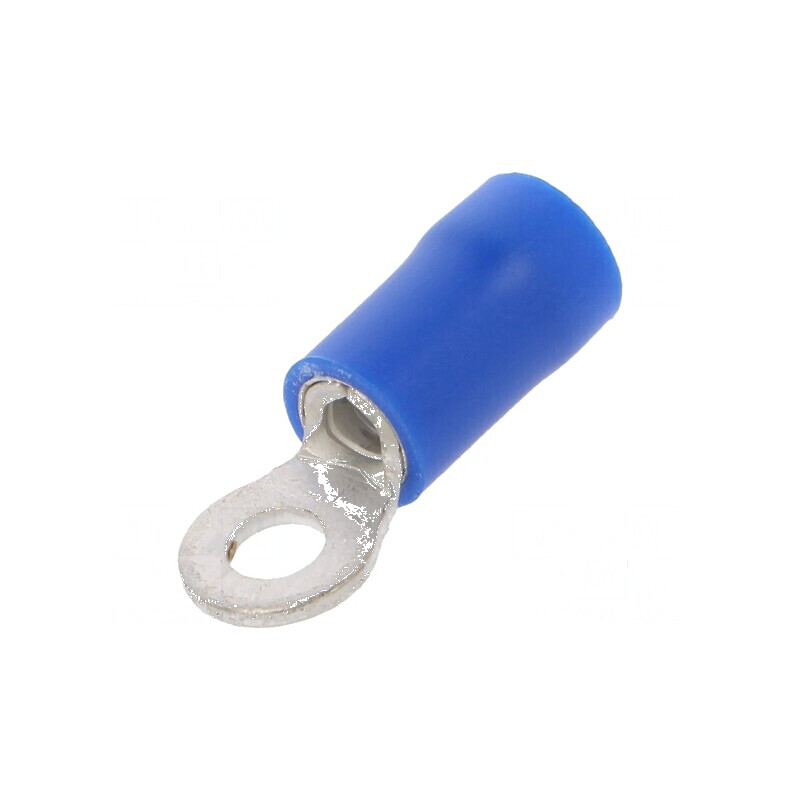 Vârf inelar M3 Ø 3,2mm pentru cablu 1,5-2,5mm² izolat | Electronic-mag.ro | Componente Electronice