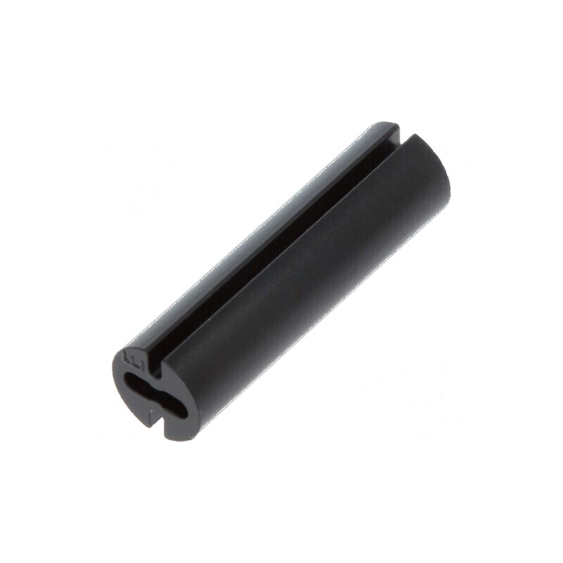 Bucșă de distanțare LED 4,8mm neagră 17mm | Electronic-mag.ro | Componente Electronice