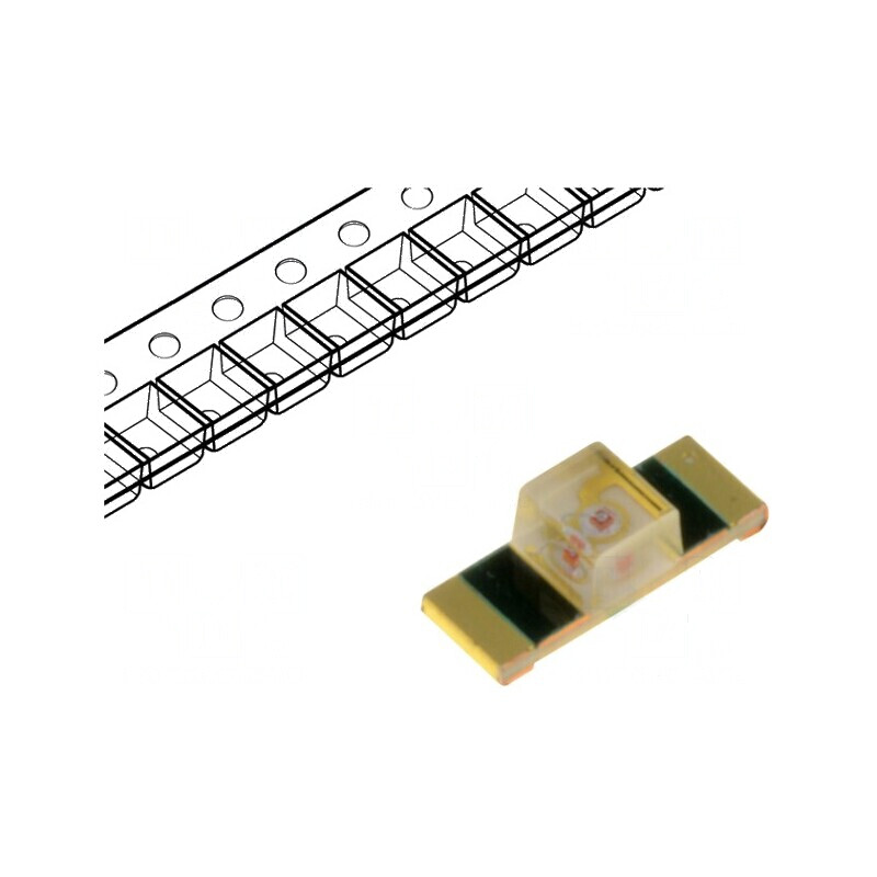 LED SMD 1305 Verde 4,5÷15mcd 3,4x1,25x1,1mm 170° 20mA 65mW | Electronic-mag.ro | Componente Electronice