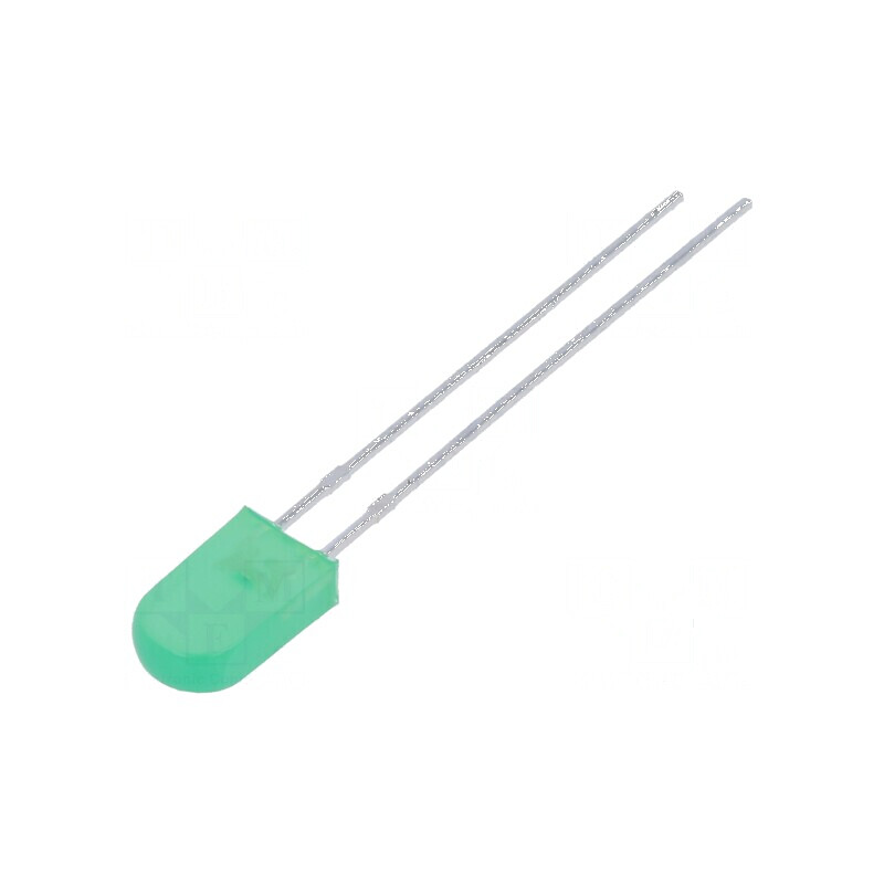 LED dreptunghiular verde 5x2,5mm 2÷8mcd 100° 20mA | Electronic-mag.ro | Componente Electronice