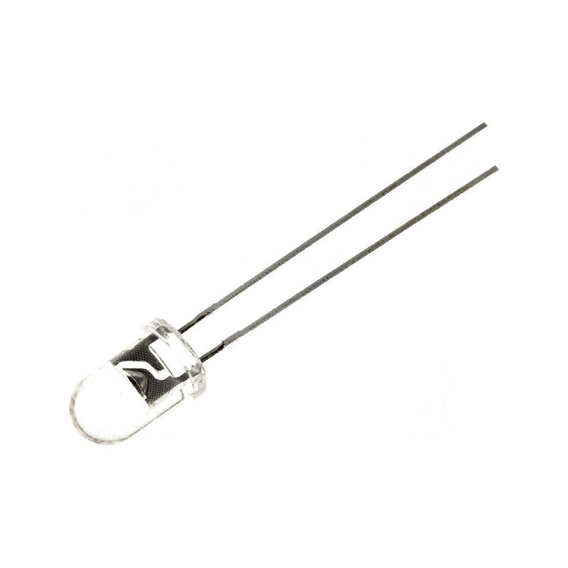 LED 5mm verde 20-150mcd 30° convex | Electronic-mag.ro | Componente Electronice