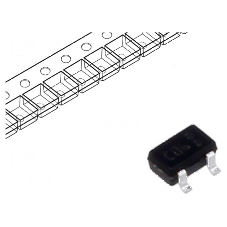 Diodă TVS rețea 38V 3A 170W bidirecțională SOT323-3L | Electronic-mag.ro | Componente Electronice