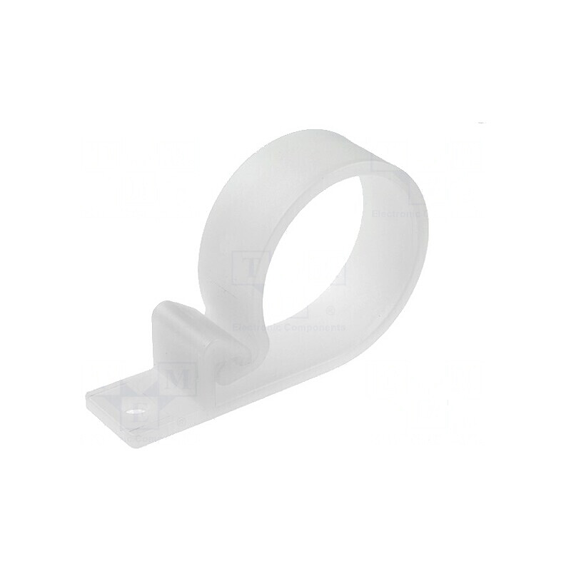 Clipsuri poliamidă natural 29,5mm | Electronic-mag.ro | Componente Electronice