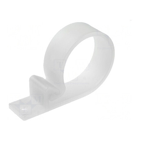 Clipsuri poliamidă natural 29,5mm | Electronic-mag.ro | Componente Electronice