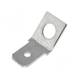 Terminal plat 6,3mm 0,8mm tată M4 alamă | Electronic-mag.ro | Componente Electronice