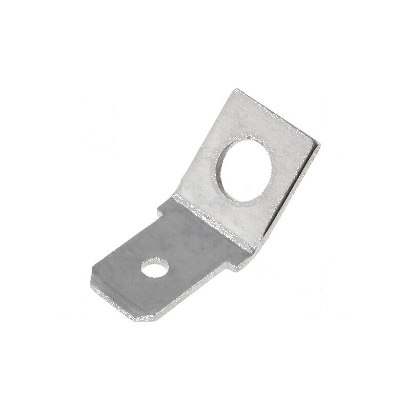 Terminal plat 6,3mm 0,8mm tată M4 alamă | Electronic-mag.ro | Componente Electronice