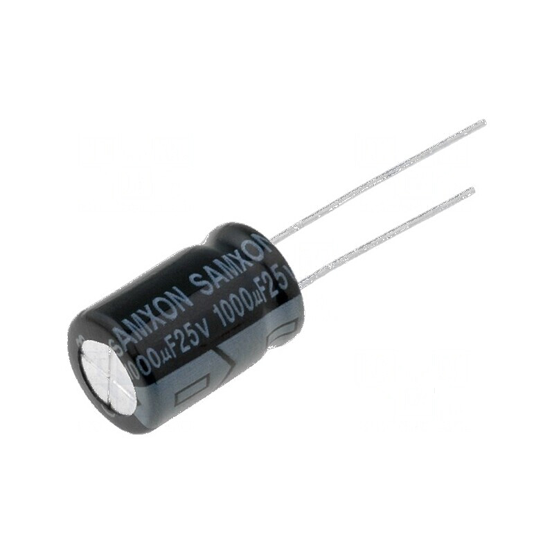 Condensator electrolitic THT 1000uF 25V Ø10x16mm ±20% | Electronic-mag.ro | Componente Electronice