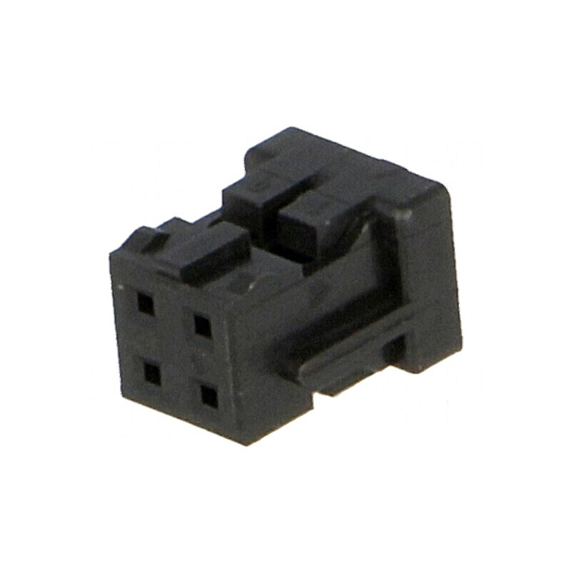 Conector cablu-cablu/PCB mufă mamă 4 PIN DF11 Pas 2mm drept | Electronic-mag.ro | Componente Electronice