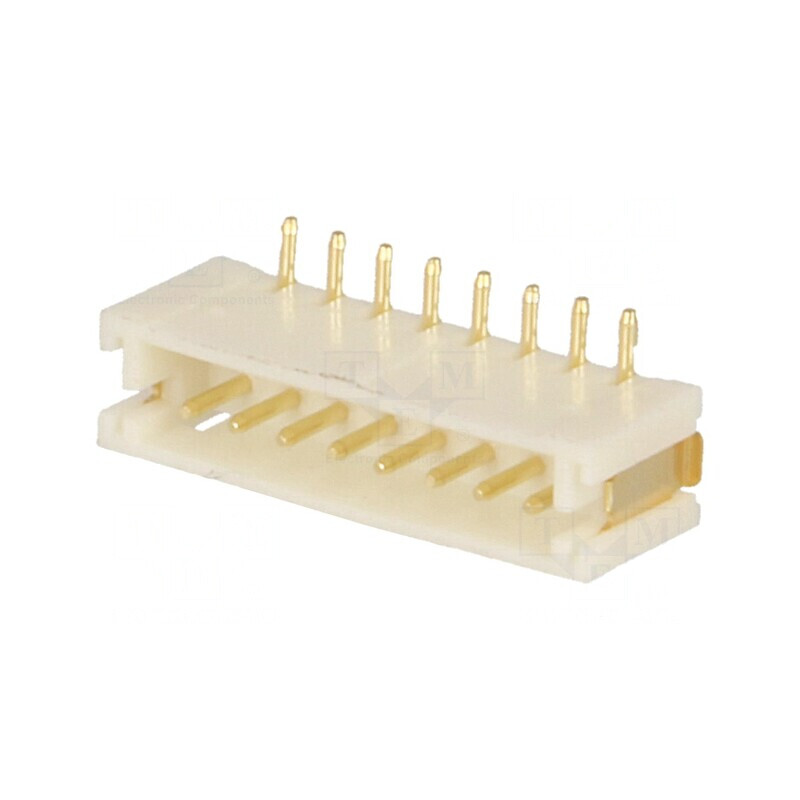 Conector cablu-placă soclu tată 1,5mm 8 PIN SMT 100V 1A 20mΩ | Electronic-mag.ro | Componente Electronice