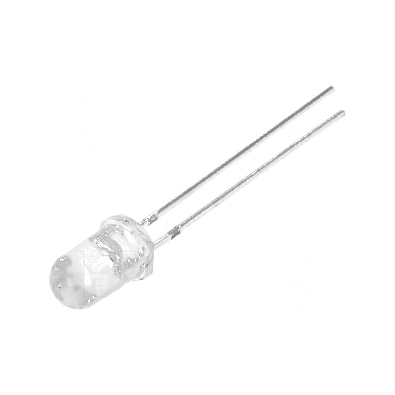 Emițător IR 5mm 30mW 30° λp max: 850nm THT 50mA 1,6÷1,8V | Electronic-mag.ro | Componente Electronice