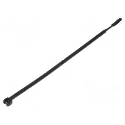 Colier de strângere poliamidă 220N negru 210mm x 4,7mm | Electronic-mag.ro | Componente Electronice