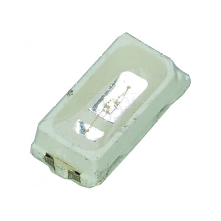LED SMD PLCC2 Verde 40-125mcd 2,8x1,4x0,75mm 120° 20mA 75mW | Electronic-mag.ro | Componente Electronice