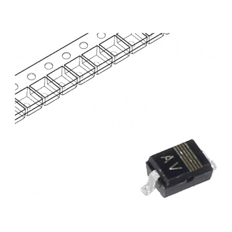 Diodă TVS 6,8V unidirecțională SOD323 ESD | Electronic-mag.ro | Componente Electronice
