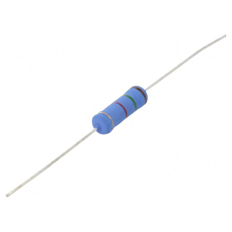Rezistor metal oxide 1,5kΩ 3W ±5% Ø5,5x16mm -55÷155°C | Electronic-mag.ro | Componente Electronice