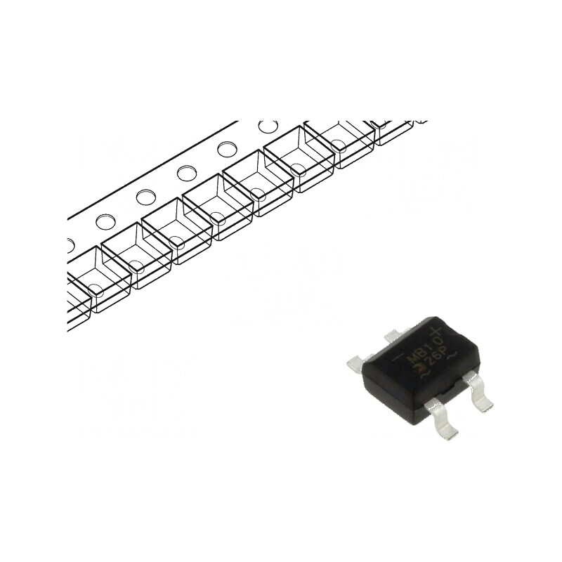 Punte redresoare monofazată Urmax 1kV 800mA 30A MBS | Electronic-mag.ro | Componente Electronice Punte redresoare monofazată Urmax 1kV 800mA 30A MBS | Electronic-mag.ro | Componente Electronice