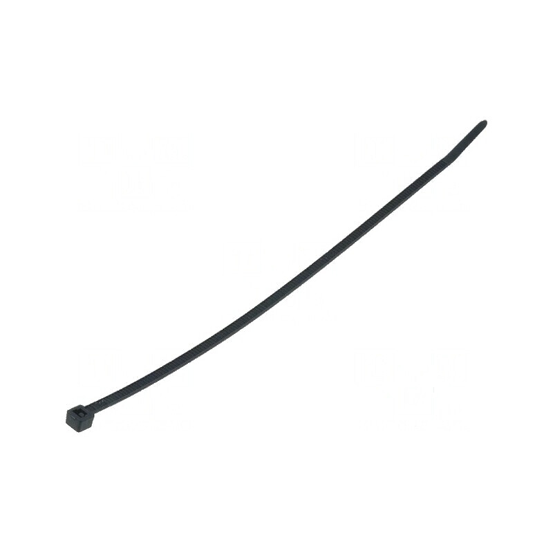 Colier de strângere poliamidă 198mm 3,5mm 135N negru | Electronic-mag.ro | Componente Electronice