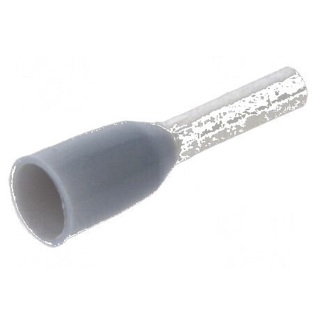 Vârf tub capăt izolată cupru 0,75mm² 6mm cositorit gri | Electronic-mag.ro | Componente Electronice