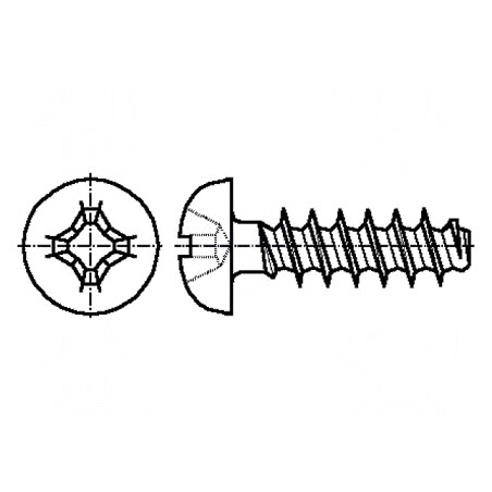 Şurub 3x10 PH1 Cap buton Oțel inoxidabil A2 | Electronic-mag.ro | Componente Electronice