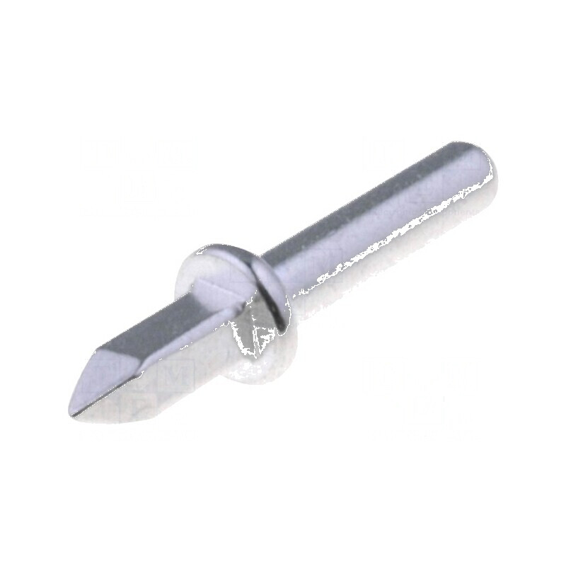 Pin de lipire THT argintat din alamă Ø 1,3mm, lungime totală 9,5mm | Electronic-mag.ro | Componente Electronice