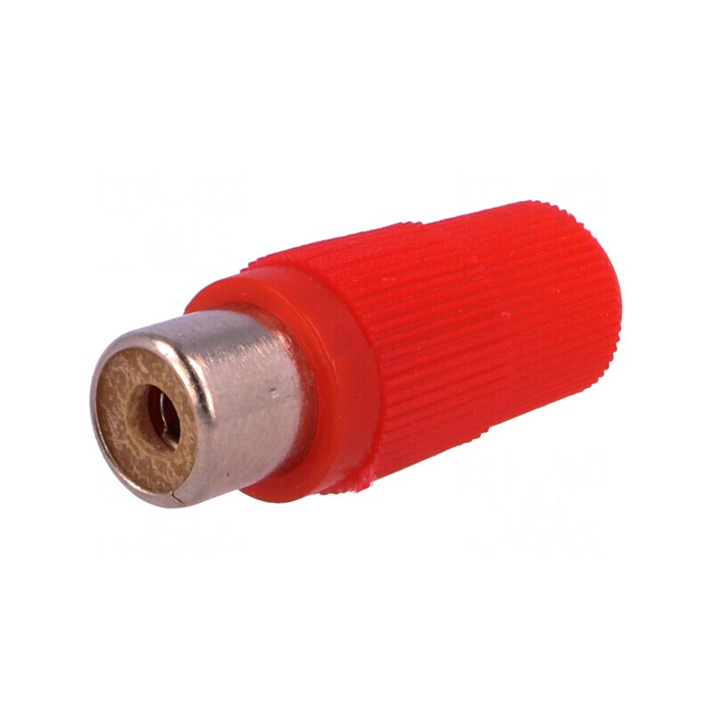 Conector RCA mufă mamă drept lipire roșu pe cablu | Electronic-mag.ro | Componente Electronice Conector RCA mufă mamă drept lipire roșu pe cablu | Electronic-mag.ro | Componente Electronice