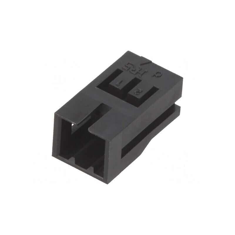 Conector cablu-cablu/PCB mufă tată PIN 2 DF3 Pas 2mm drept | Electronic-mag.ro | Componente Electronice