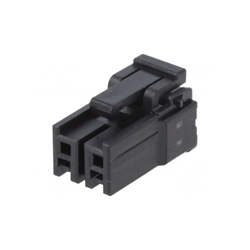 Conector cablu-placă mufă mamă DF63 3,96mm 2 PIN crimpat | Electronic-mag.ro | Componente Electronice