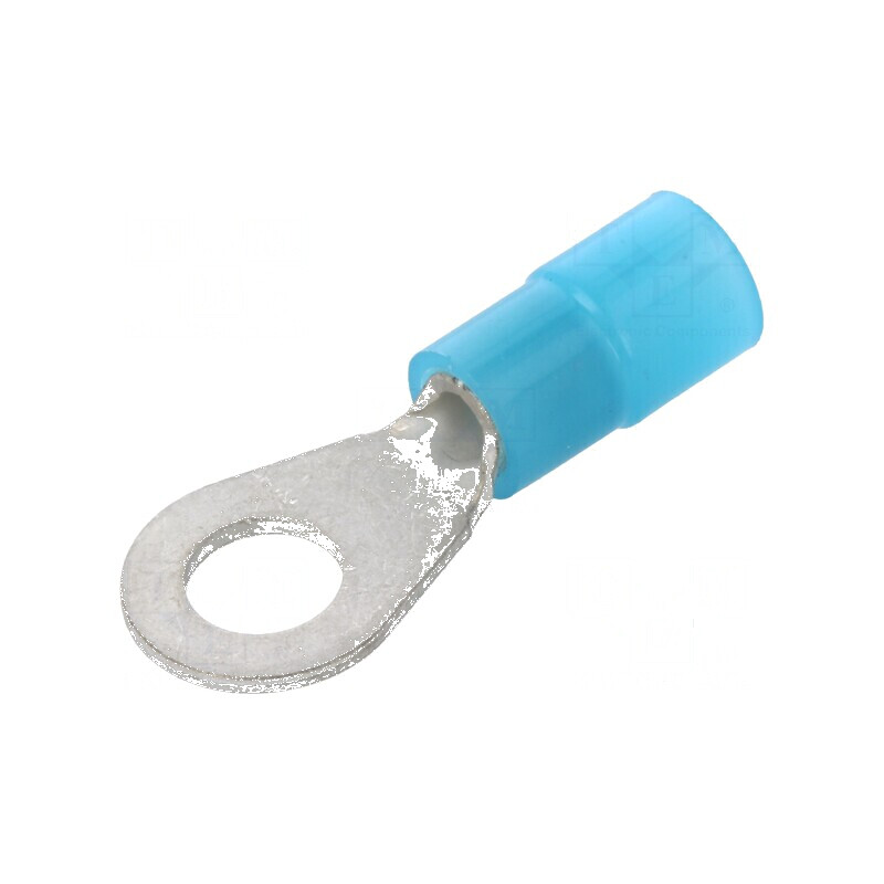 Vârf inelar M5 Ø 5,3mm pentru cablu izolată 1÷2,5mm² | Electronic-mag.ro | Componente Electronice