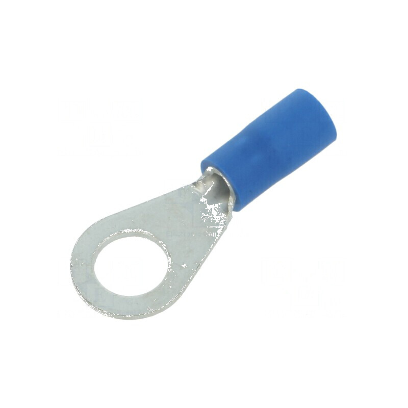 Vârf inelar M6 6,5mm pentru cablu 1÷2,5mm² izolată | Electronic-mag.ro | Componente Electronice