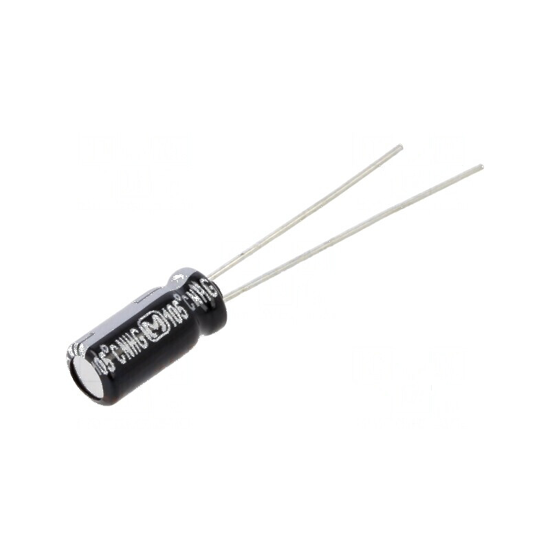 Condensator electrolitic THT 2,2uF 100VDC Ø5x11mm 2mm Raster | Electronic-mag.ro | Componente Electronice