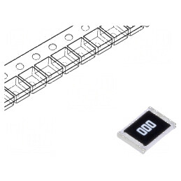 Rezistor SMD 1812 0Ω 750mW thick film -55÷155°C | Electronic-mag.ro | Componente Electronice