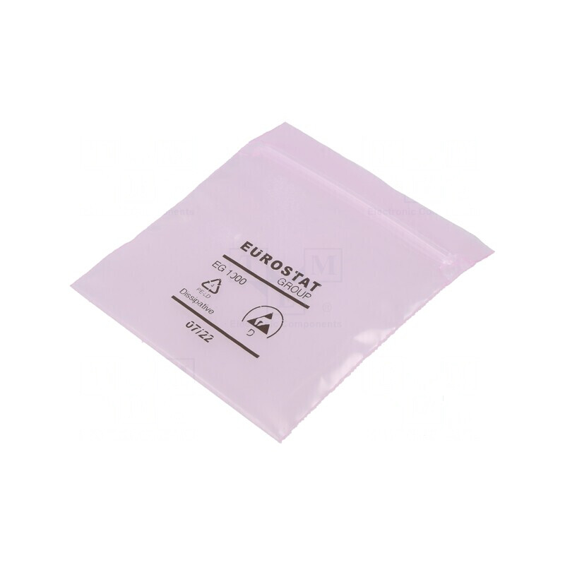Pungă de protecție ESD 80mm x 76mm 90um polietilenă | Electronic-mag.ro | Componente Electronice