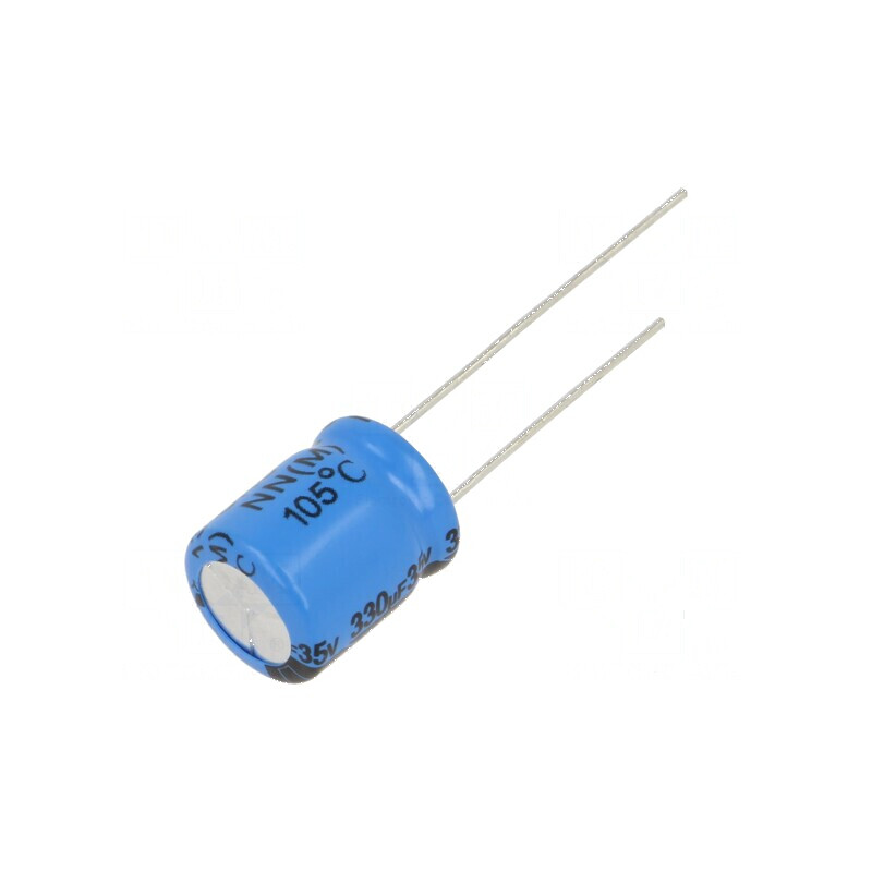 Condensator electrolitic THT 330uF 35VDC 5mm ±20% | Electronic-mag.ro | Componente Electronice