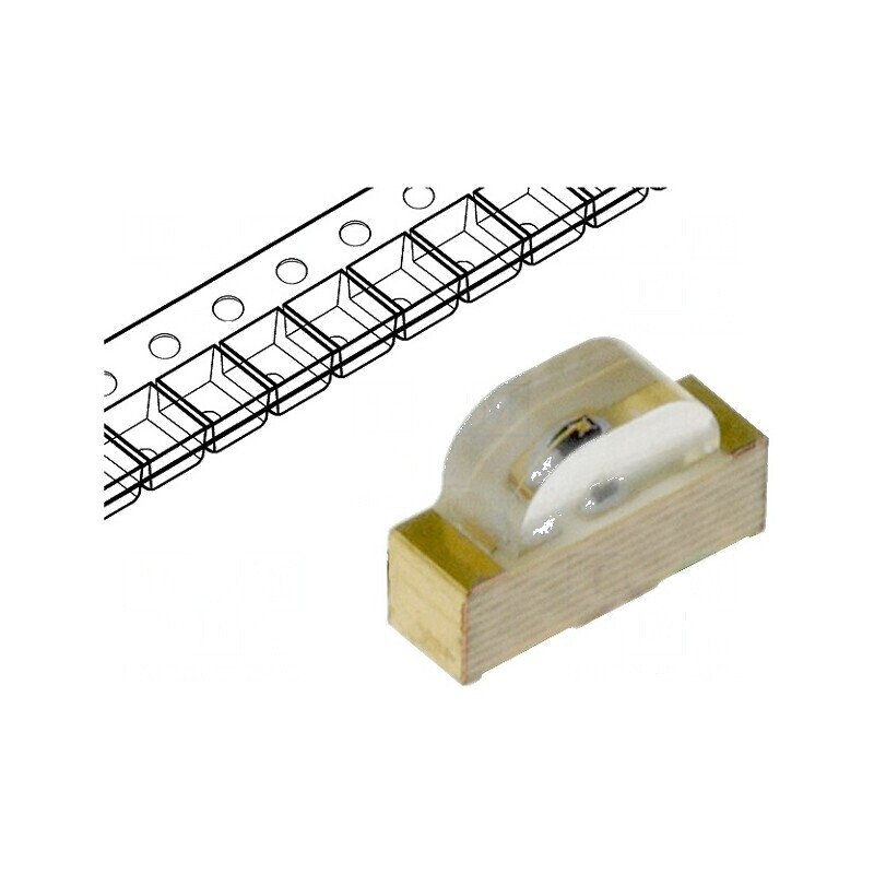 LED SMD 1104 galben 40-60mcd 3x2x1mm 120° 20mA 595nm | Electronic-mag.ro | Componente Electronice
