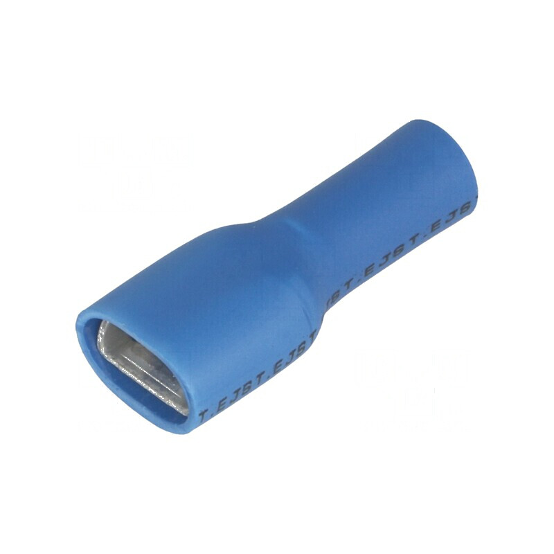 Terminal plat 6,3mm mamă 1÷2,5mm2 crimpat pe cablu | Electronic-mag.ro | Componente Electronice