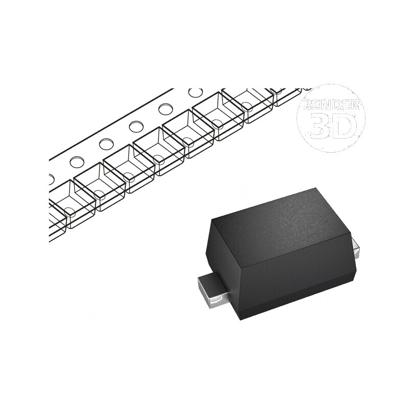 Diodă redresoare SMD 600V 1A M1F | Electronic-mag.ro | Componente Electronice