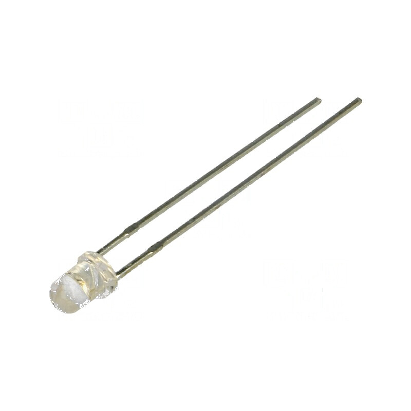 LED 3mm Verde 11000-18000mcd 30° Convex | Electronic-mag.ro | Componente Electronice